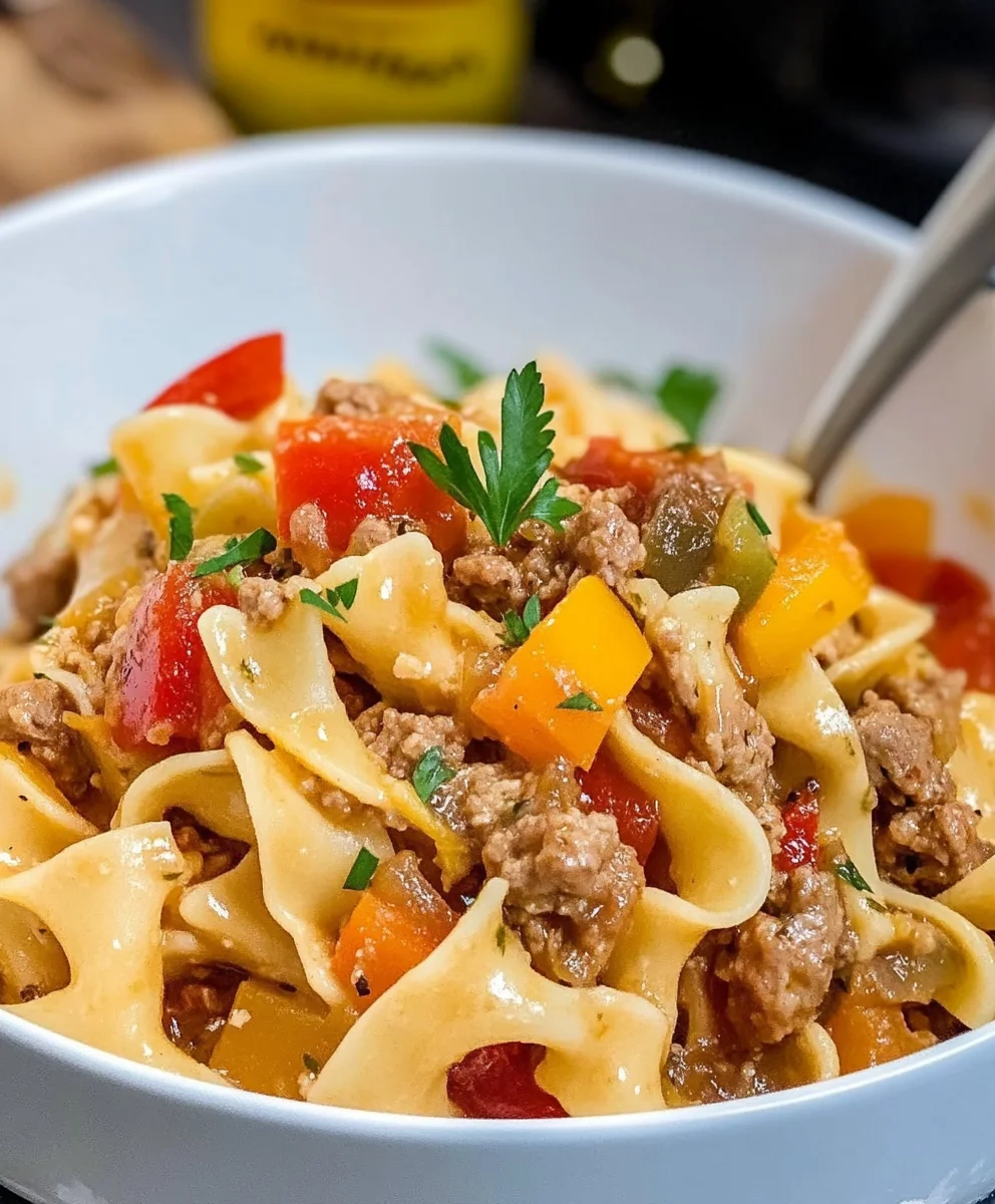 Italian Drunken Noodles