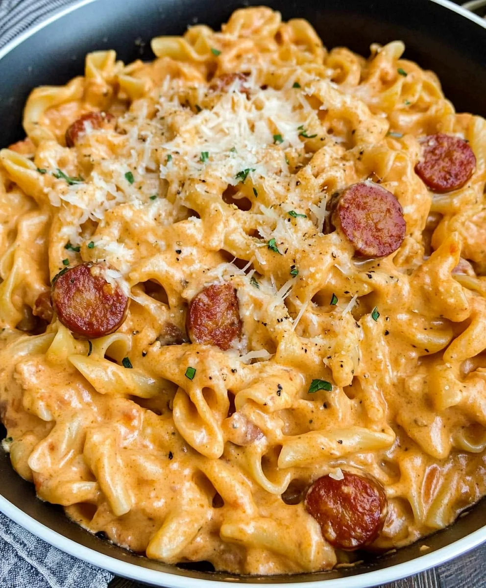 Creamy Smoked Sausage Pasta