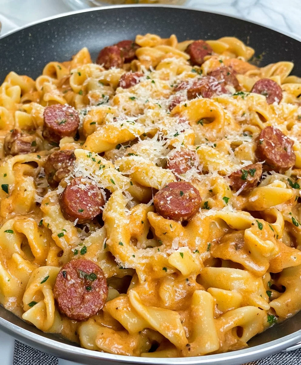 Creamy Smoked Sausage Pasta