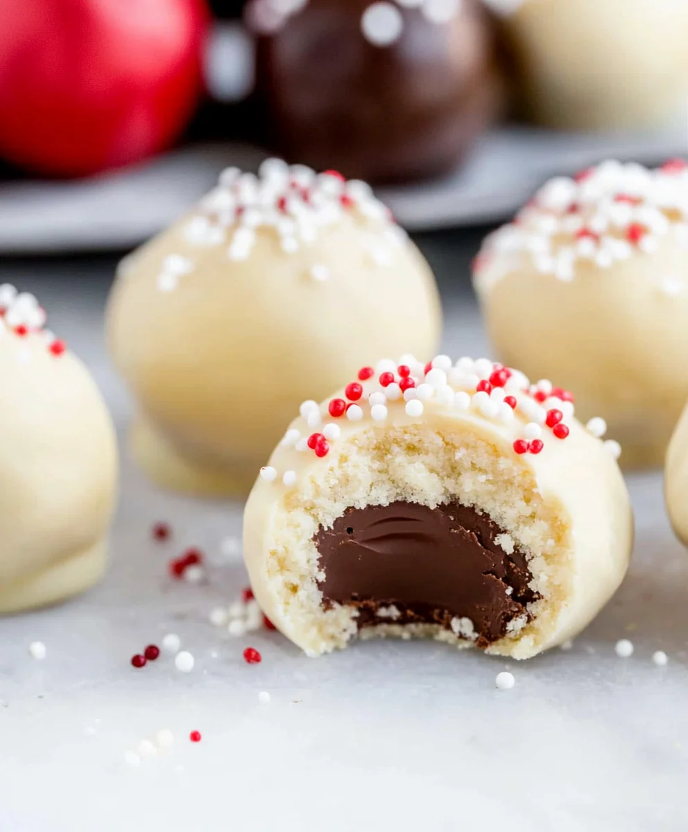 Sugar Cookie Truffles