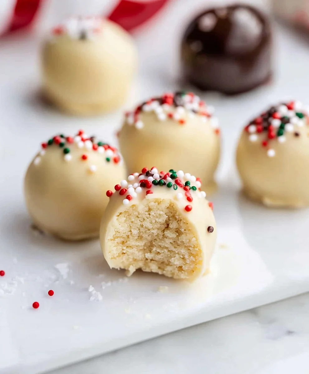Sugar Cookie Truffles