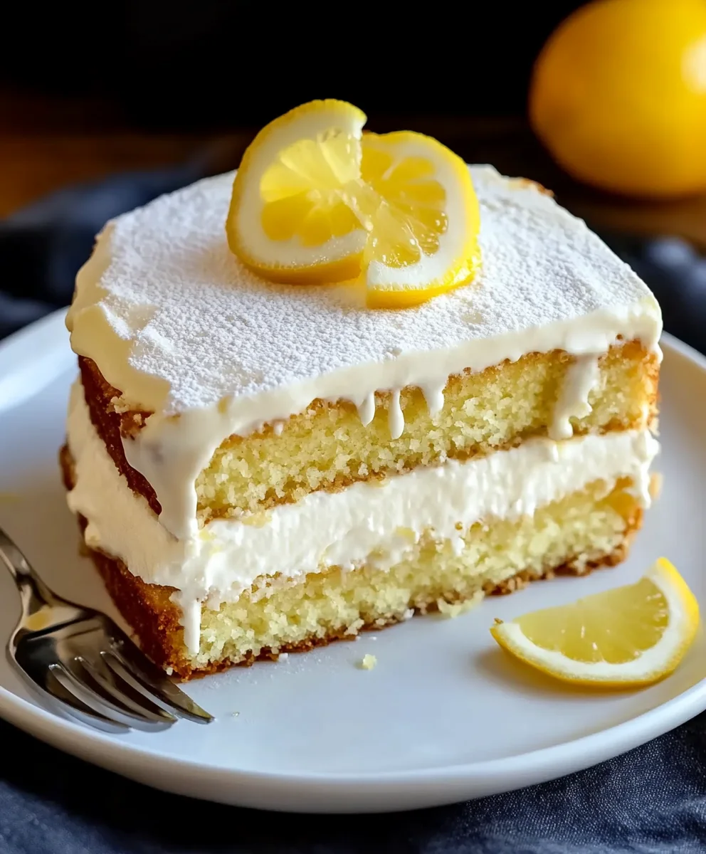 Limoncello Ricotta Cake (Frosted Italian Lemon Cake)