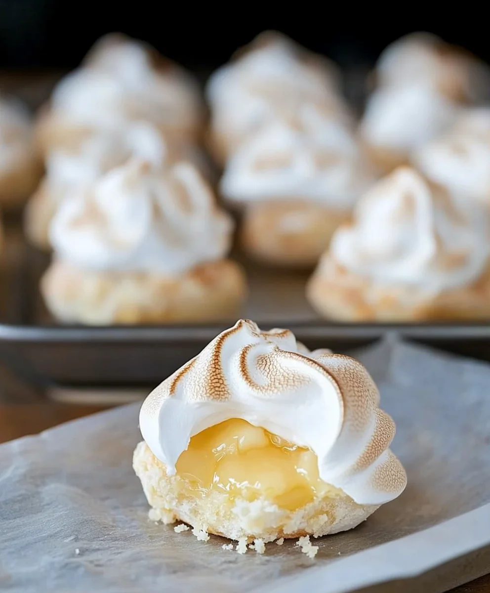 Lemon Meringue Pie Bites