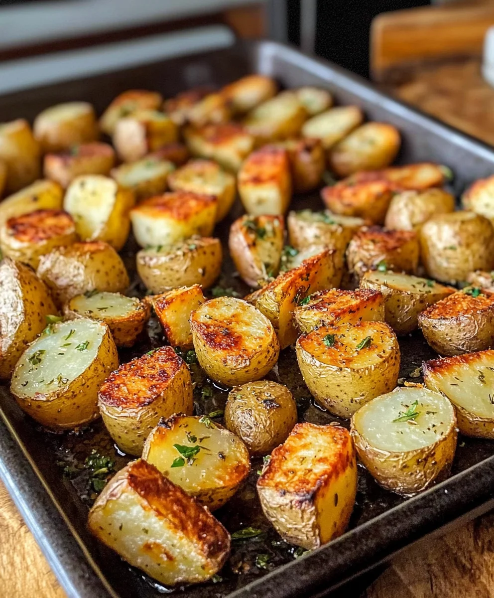 Easy Oven Roasted Potatoes