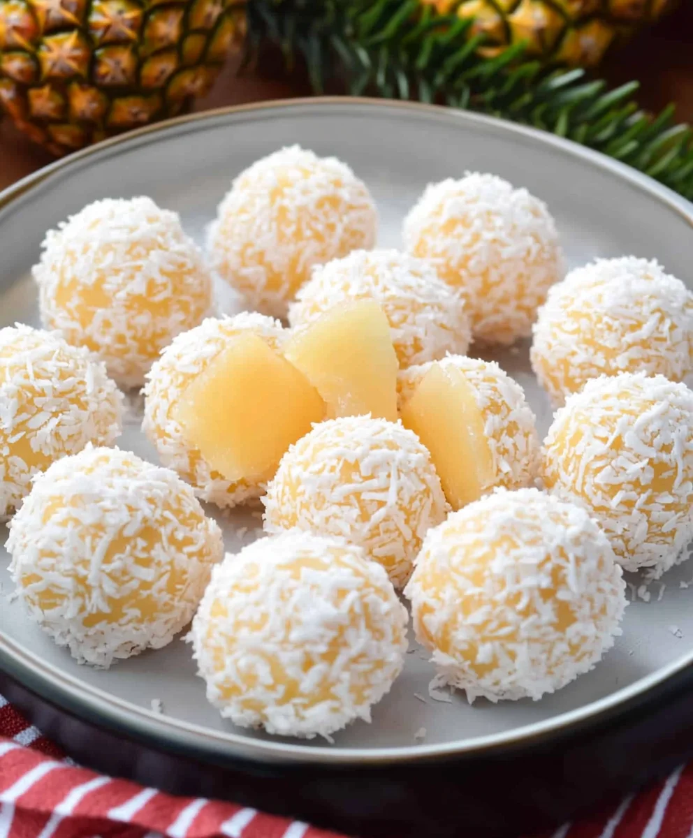 Pineapple Christmas Balls