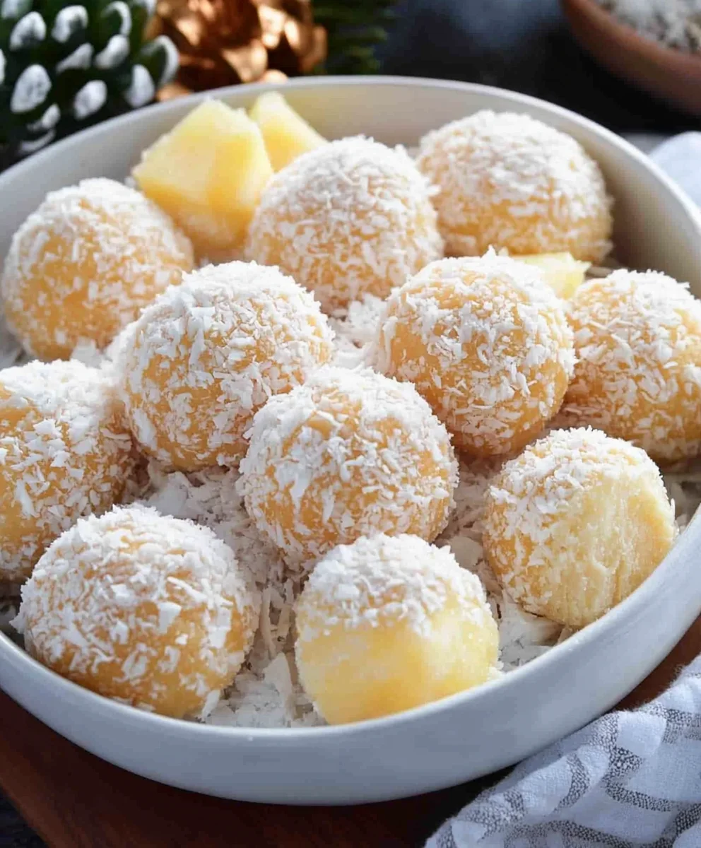 Pineapple Christmas Balls