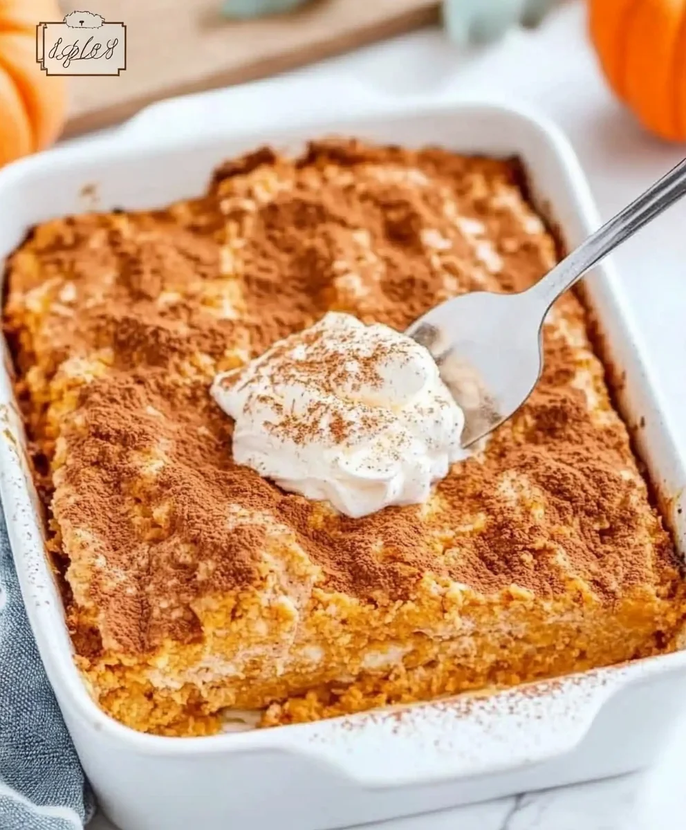 Pumpkin Dump Cake