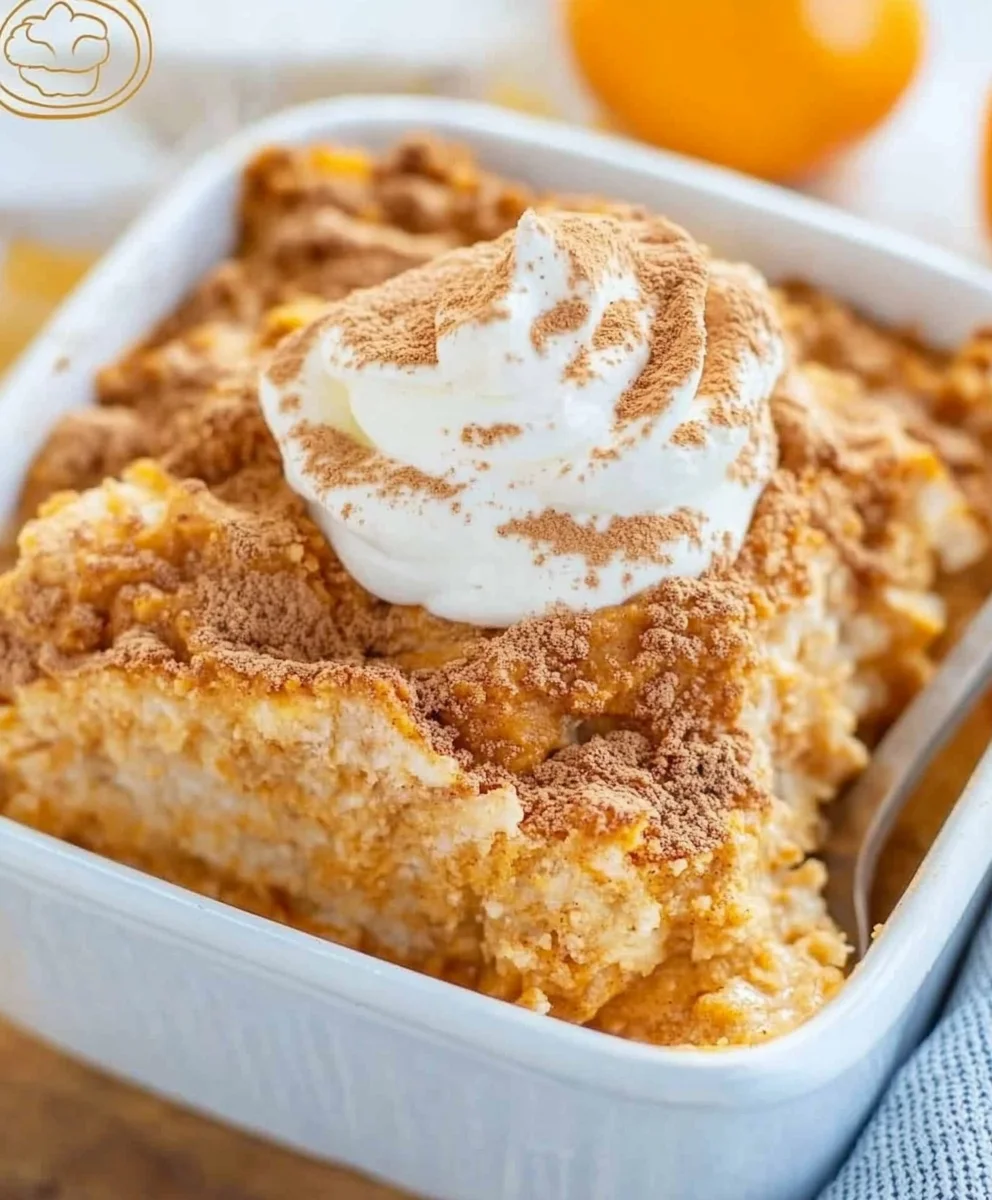 Pumpkin Dump Cake
