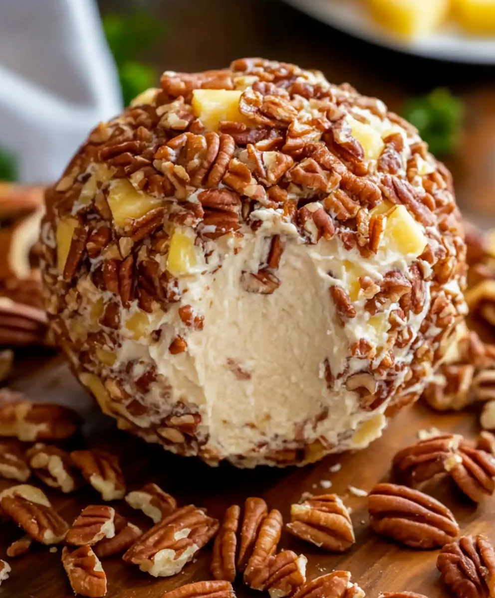 Pineapple Pecan Cheese Ball