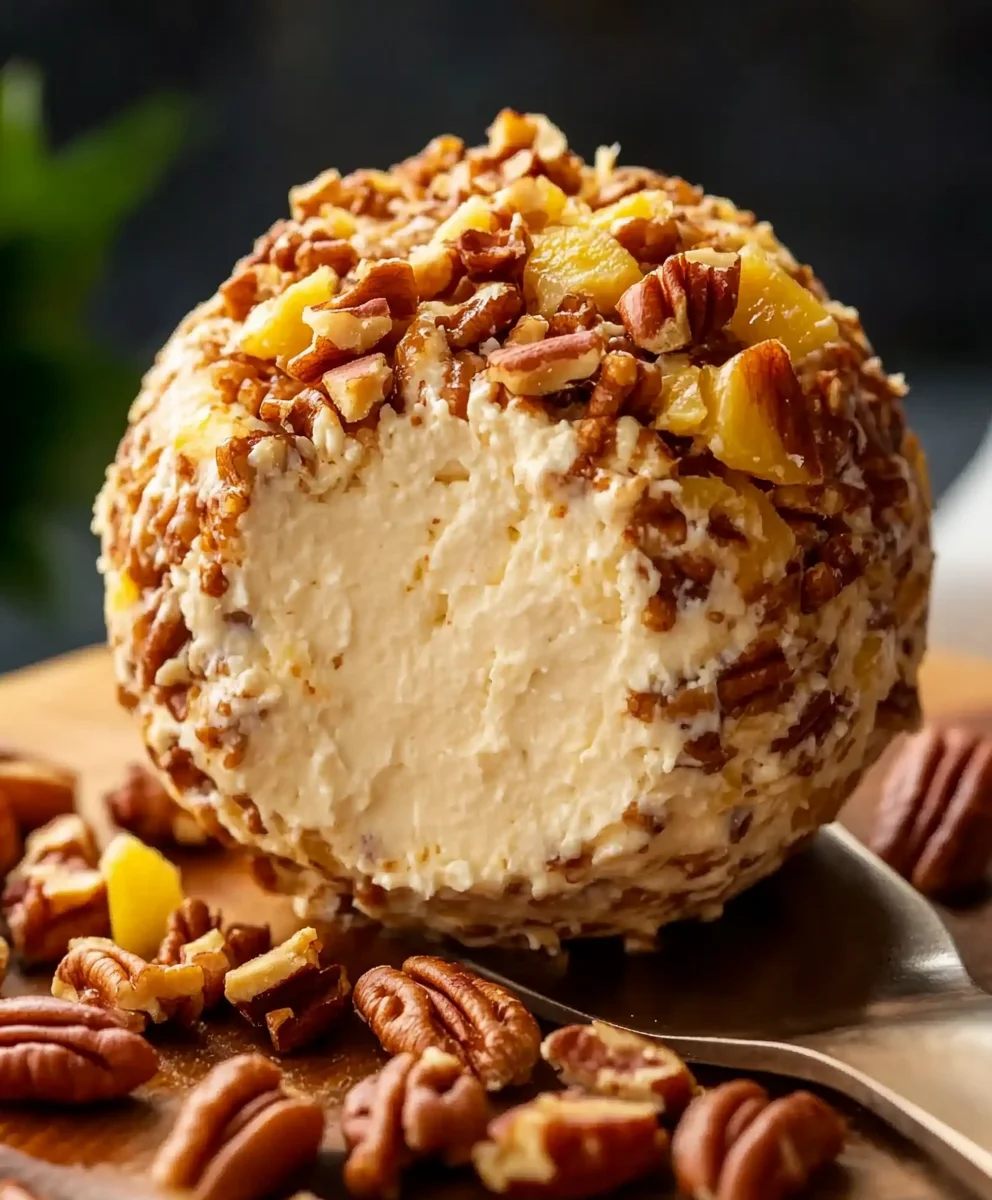 Pineapple Pecan Cheese Ball