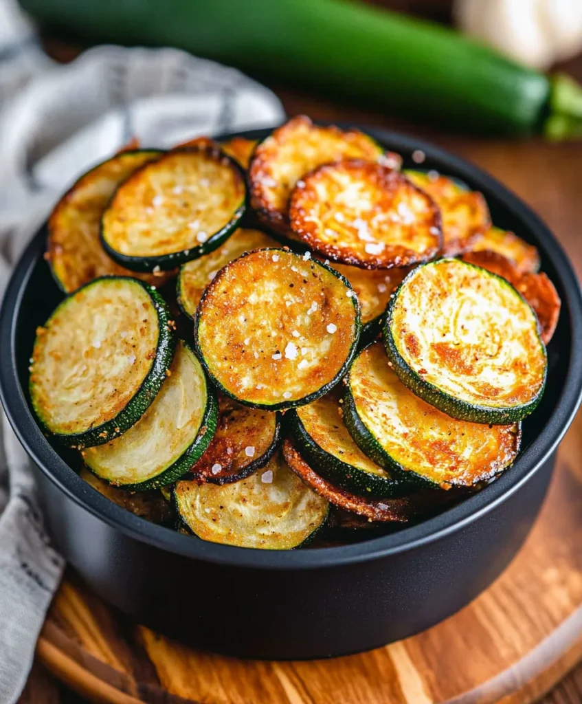 Air Fryer Zucchini Chips