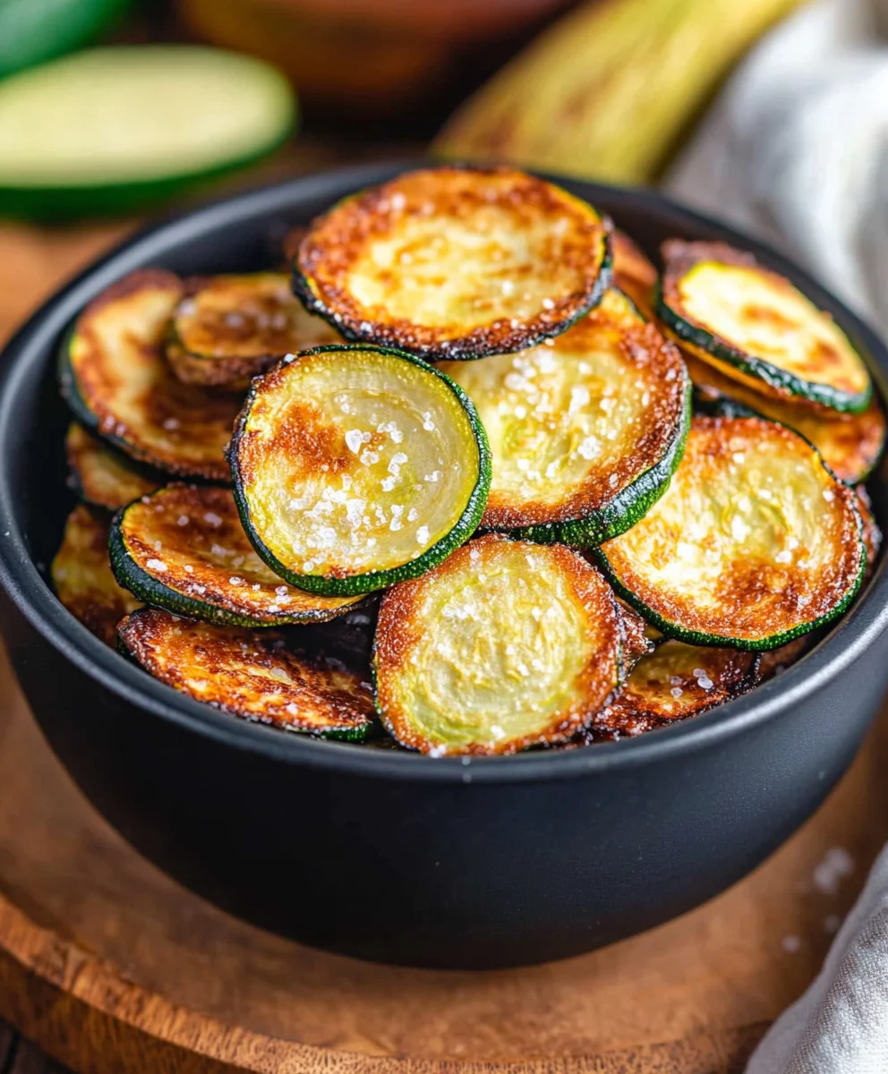 Air Fryer Zucchini Chips
