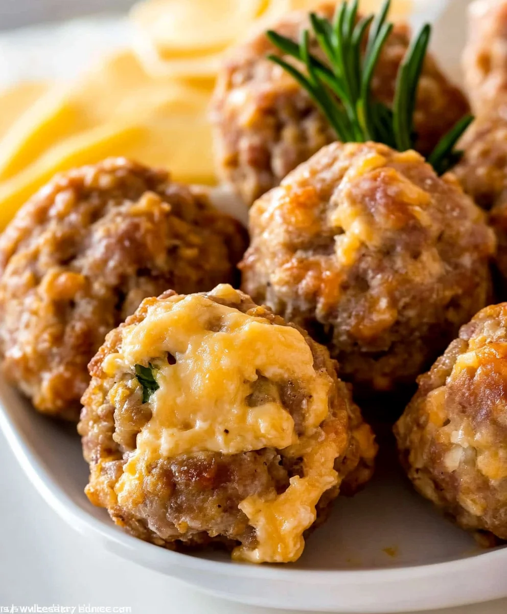 Bisquick Sausage Balls