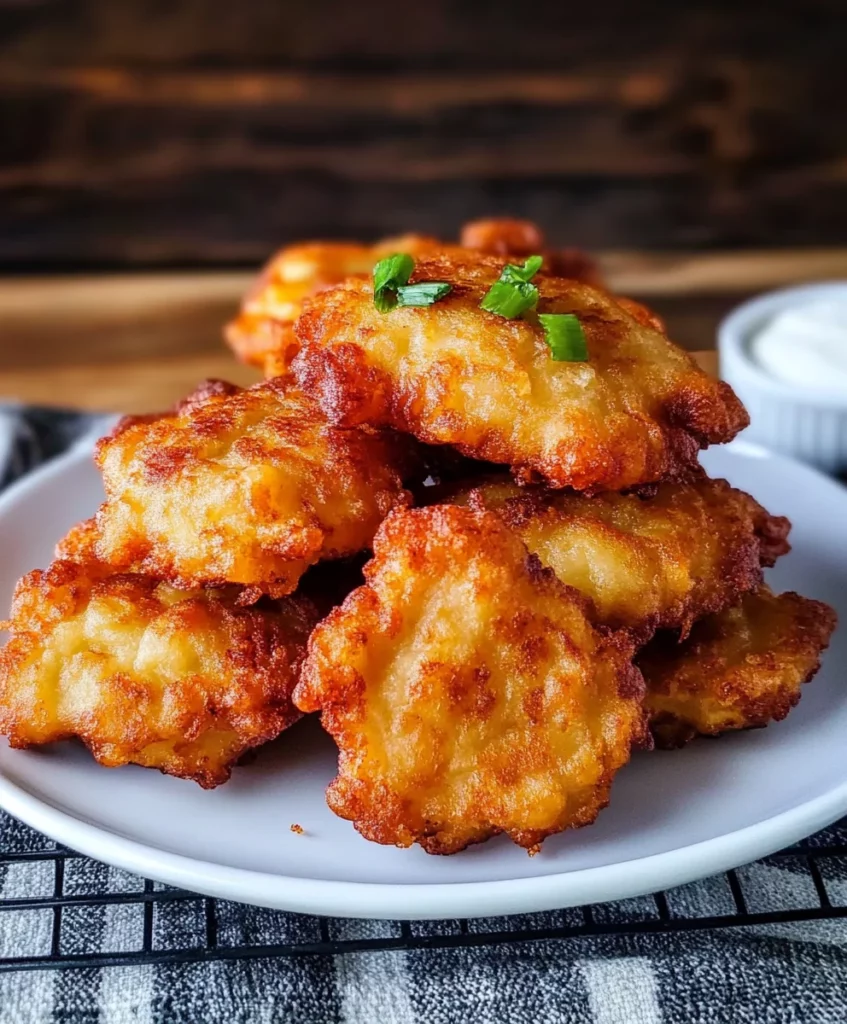 amish onion fritters