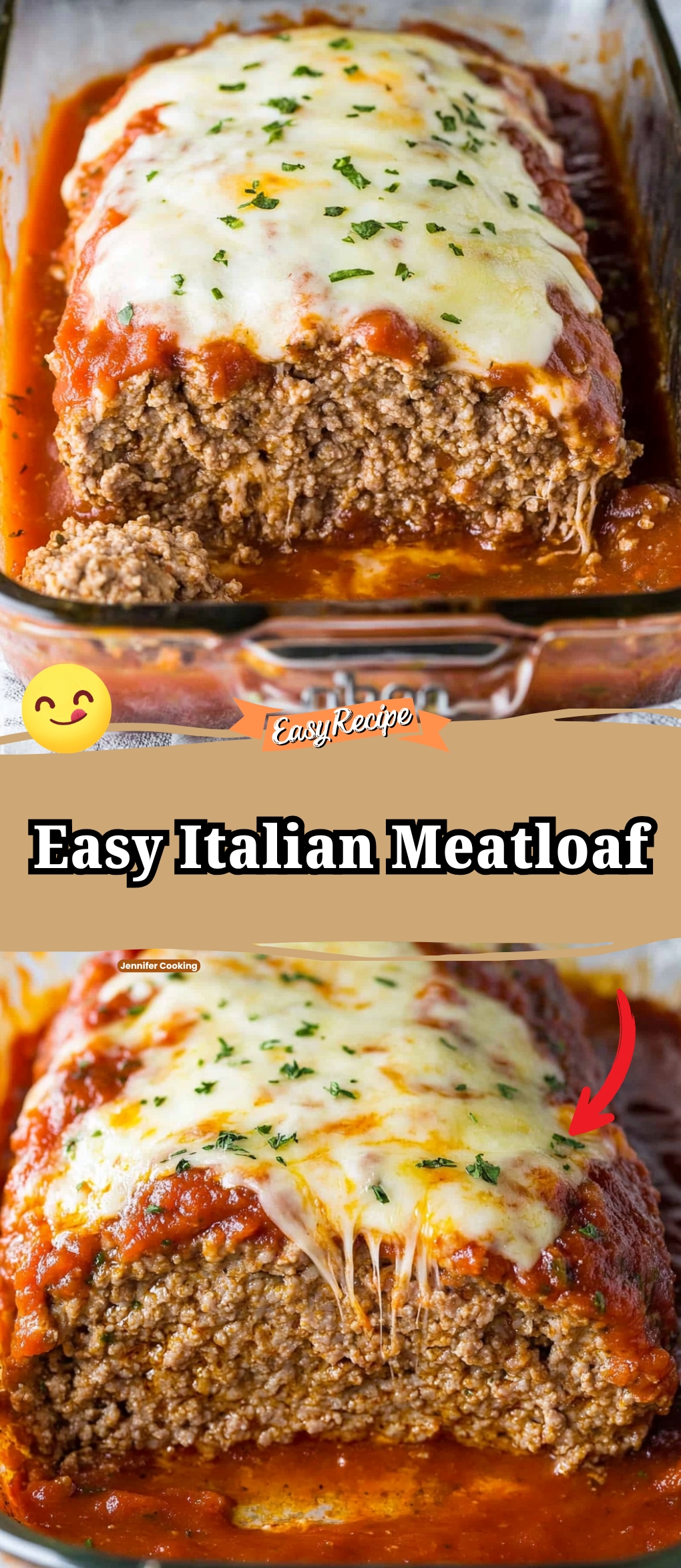 Easy Italian Meatloaf