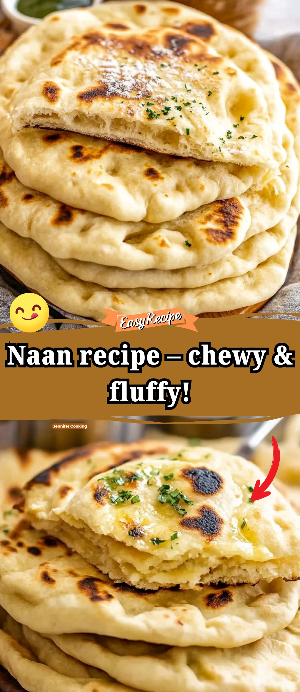 Naan recipe – chewy & fluffy!