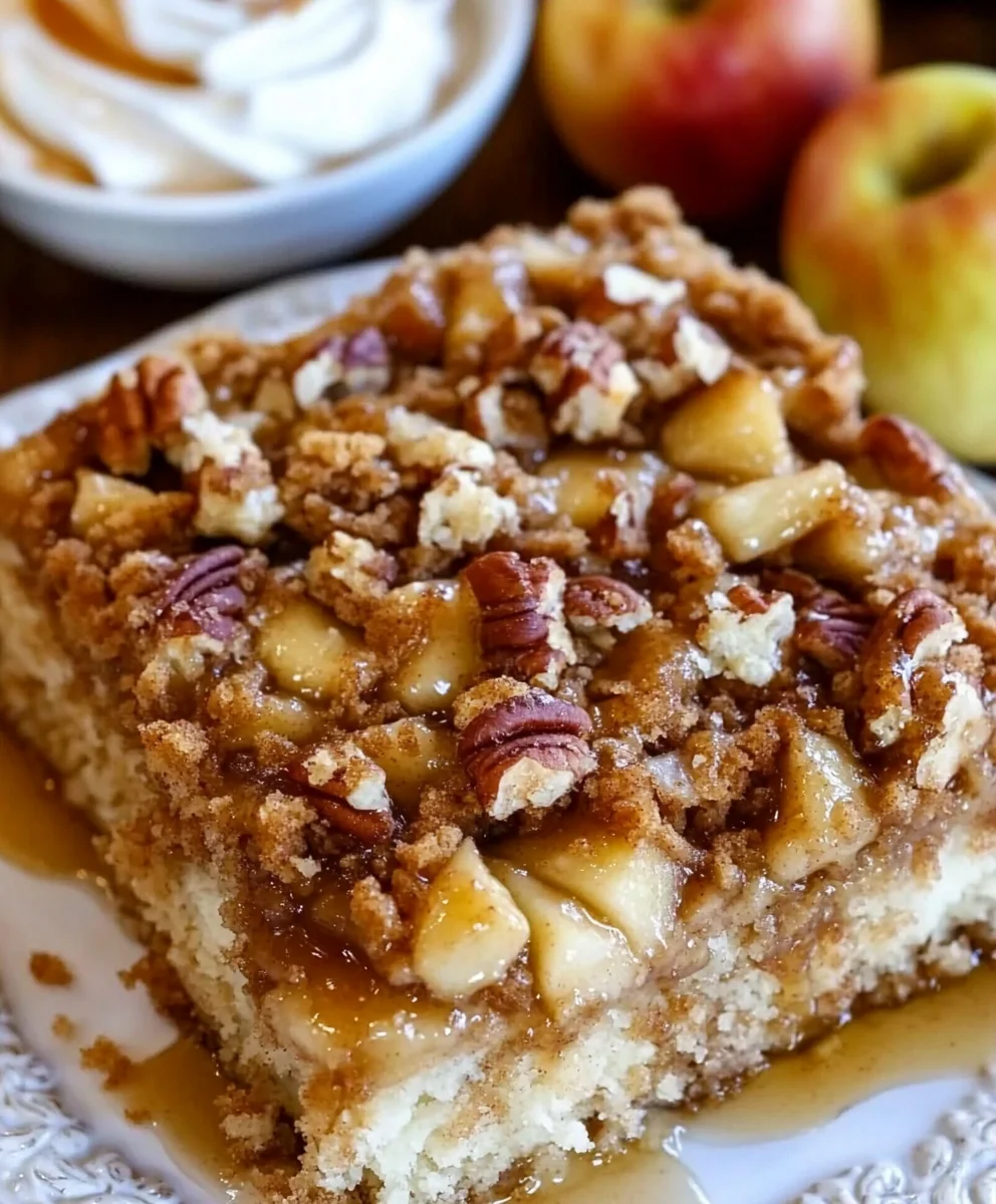 Apple Crisp Coffee Cake
