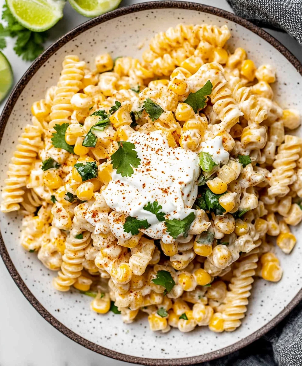 Mexican Street Corn Pasta Salad
