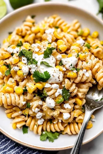 Mexican Street Corn Pasta Salad