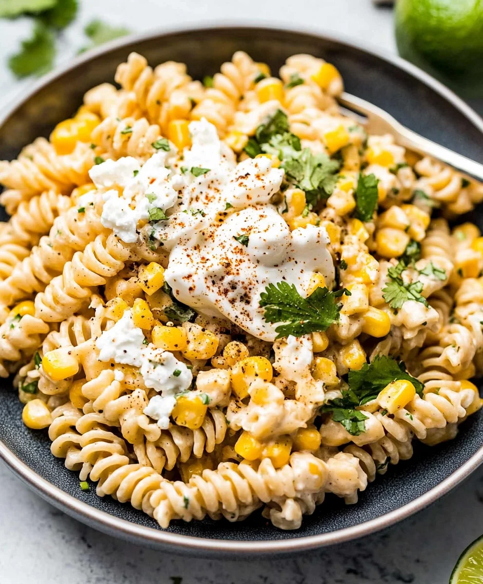 Mexican Street Corn Pasta Salad