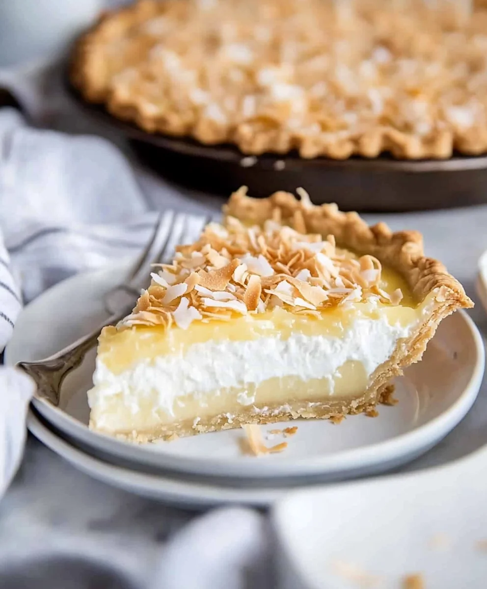 Easy Coconut Custard Pie