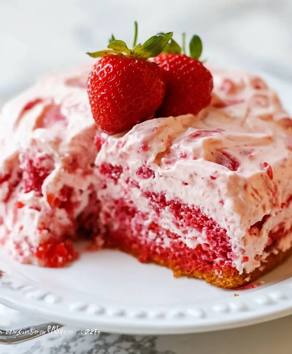 Best Ever Strawberry Cake