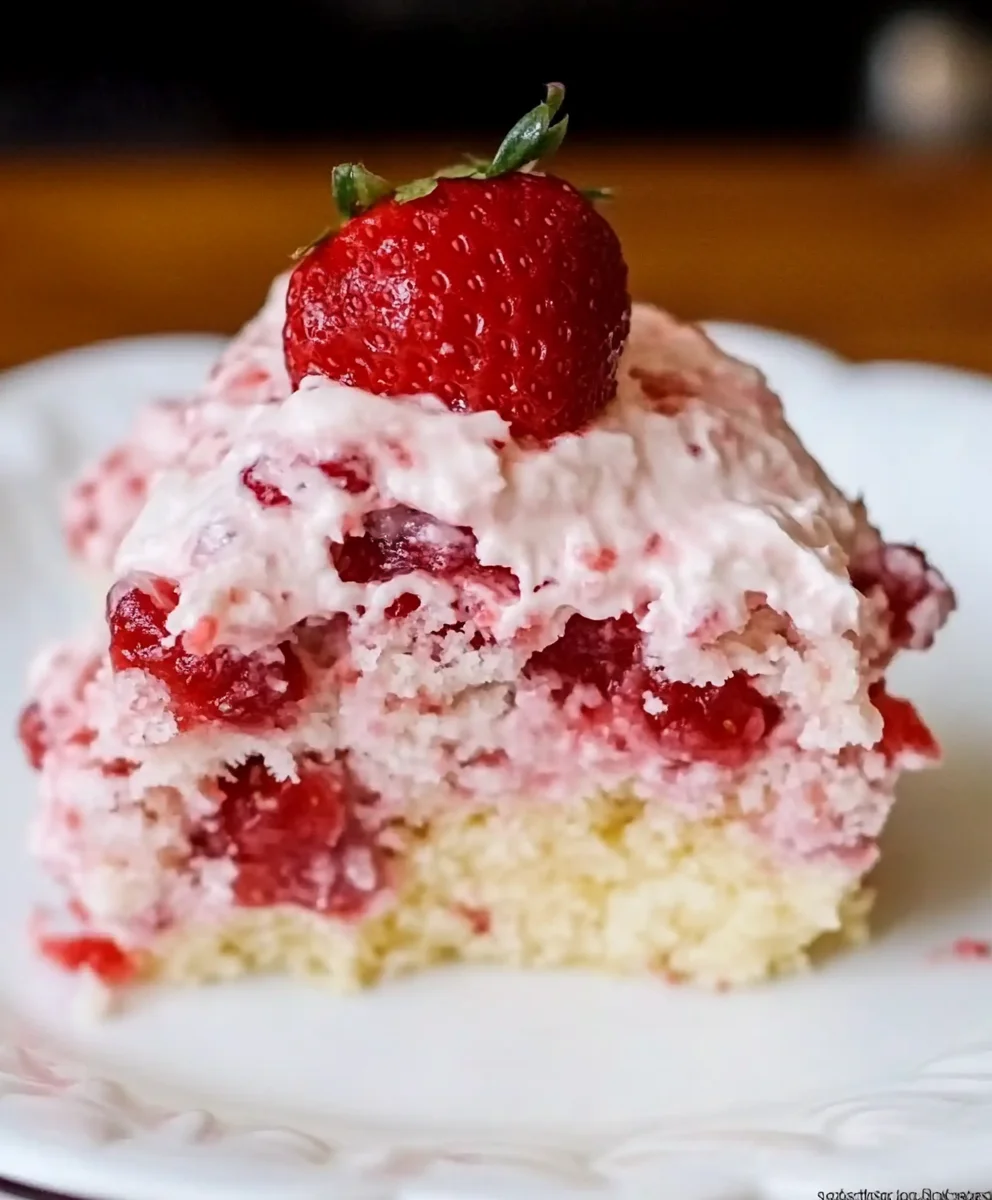 Best Ever Strawberry Cake