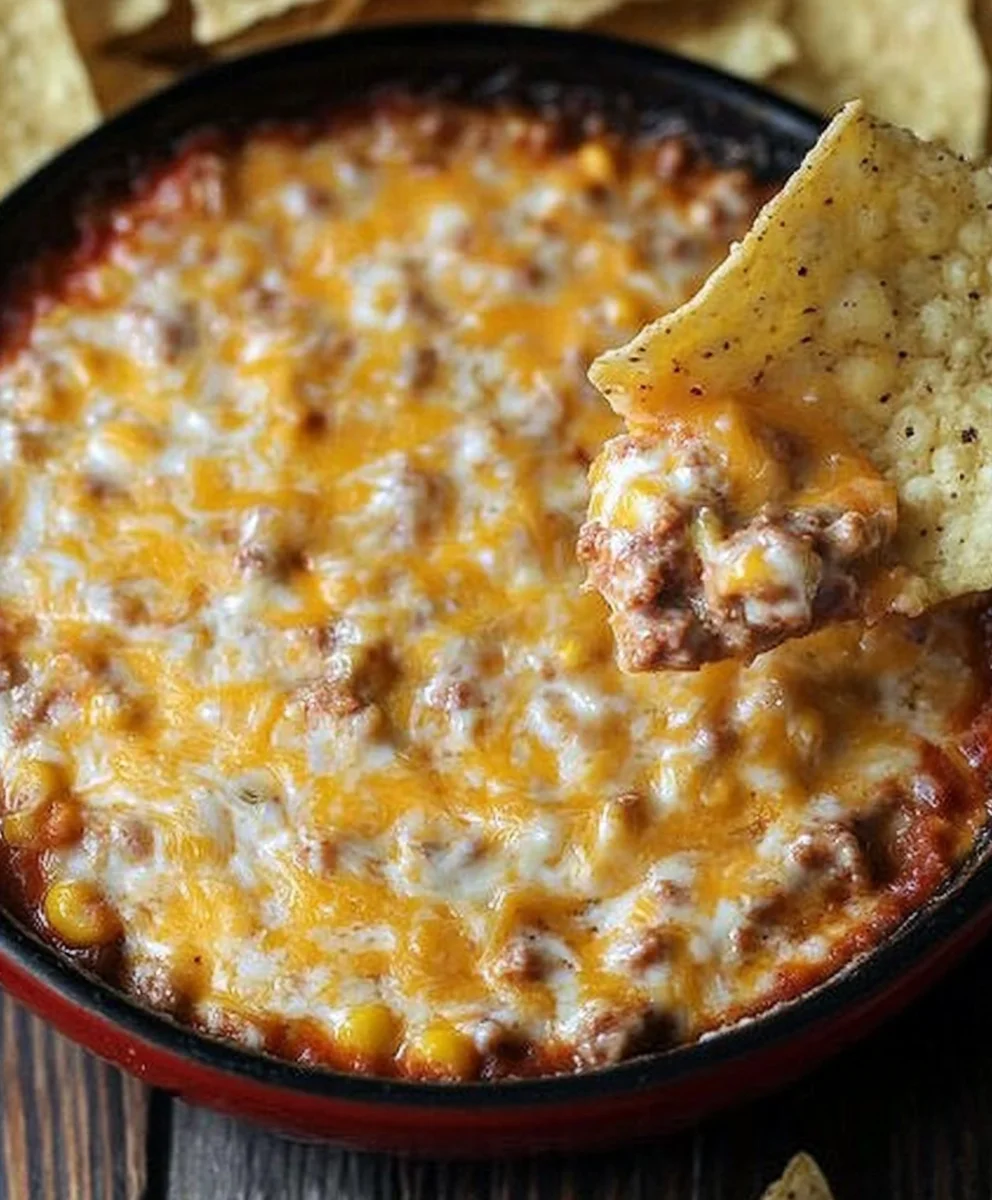 Cheesy Sausage Dip (Slow Cooker Option)