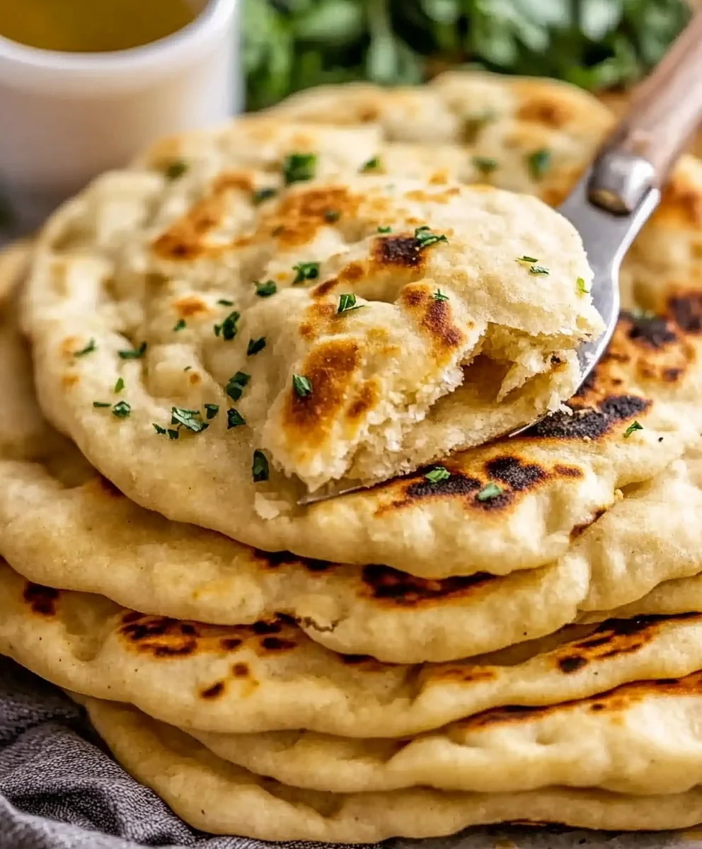 Naan recipe – chewy & fluffy!
