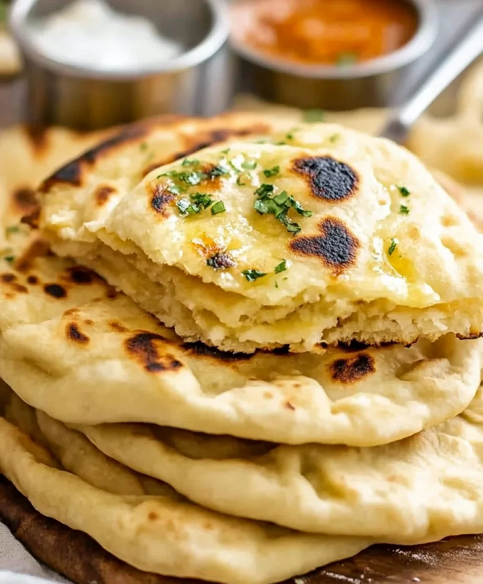 Naan recipe – chewy & fluffy!