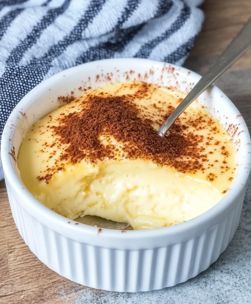 Amish Baked Custard