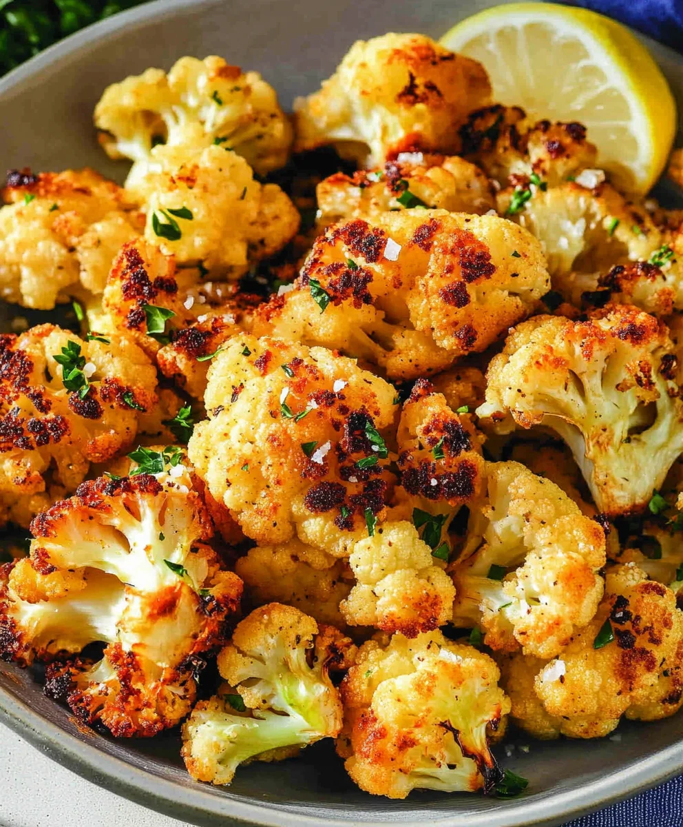 Our Favorite Garlic-Parmesan Roasted Cauliflower