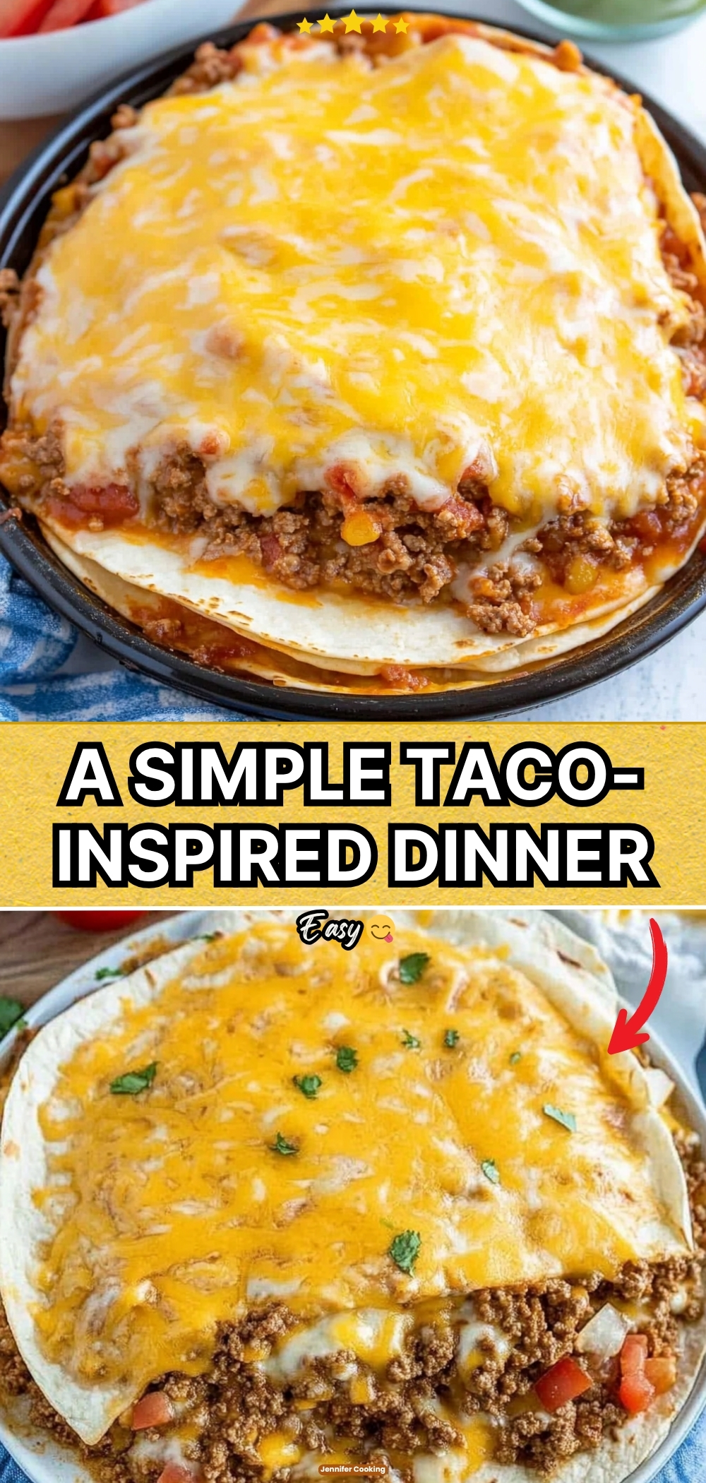 A SIMPLE TACO-INSPIRED DINNER