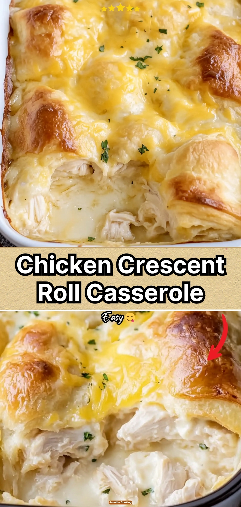 Chicken Crescent Roll Casserole
