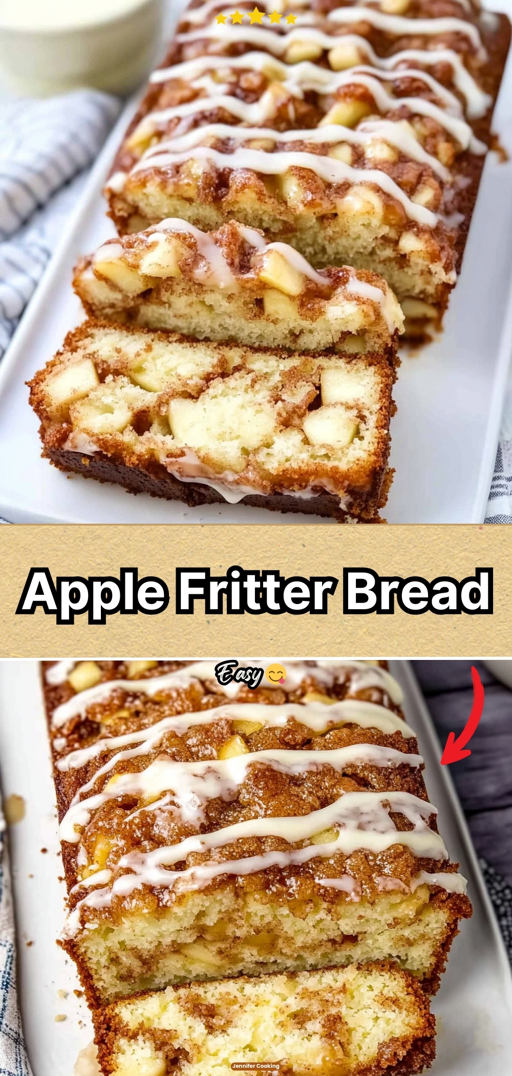 Apple Fritter Bread