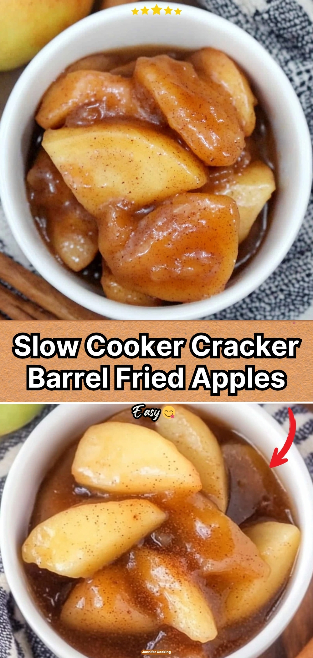Slow Cooker Cracker Barrel Fried Apples