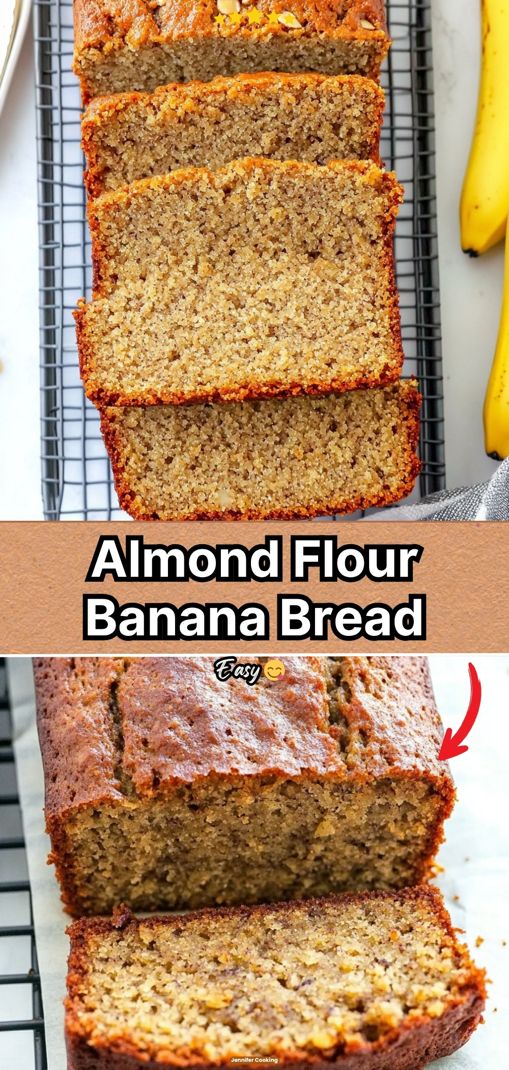 Almond Flour Banana Bread