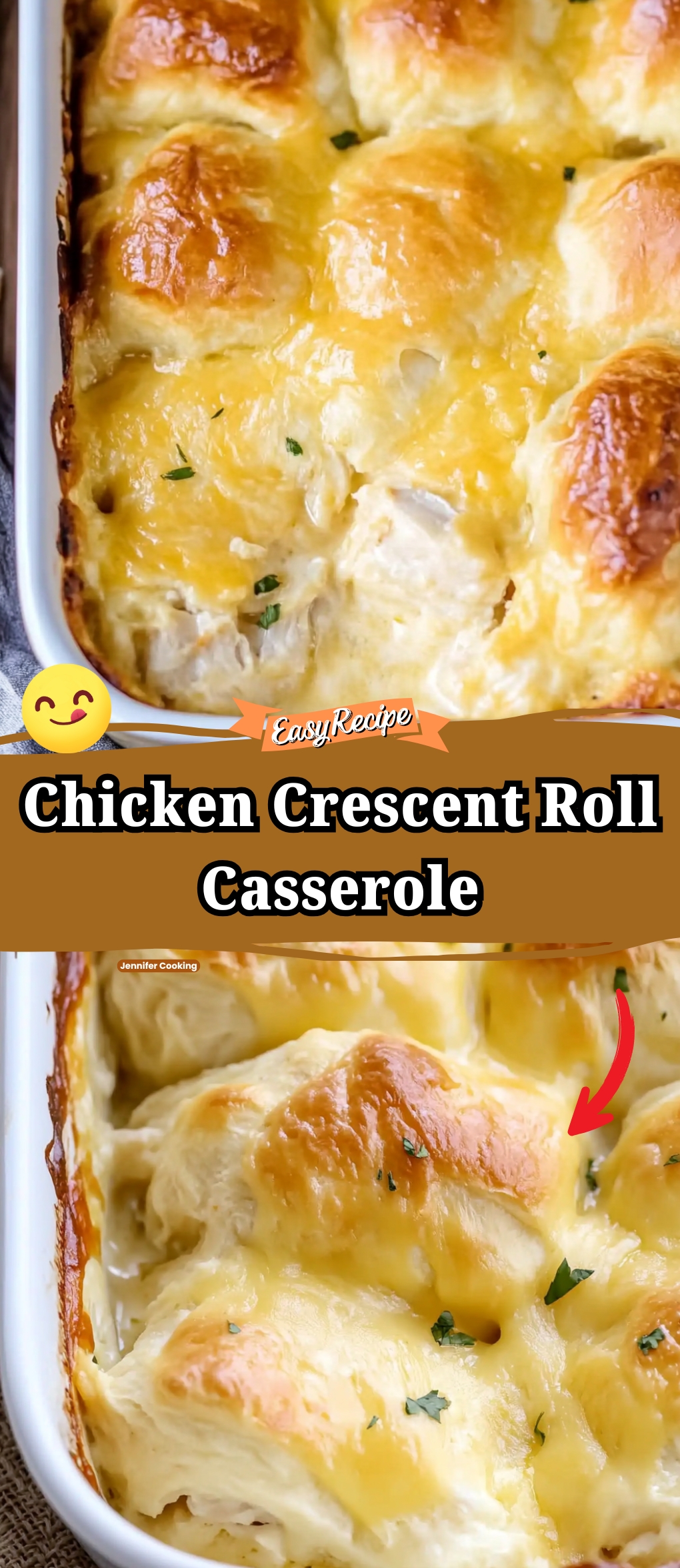 Chicken Crescent Roll Casserole