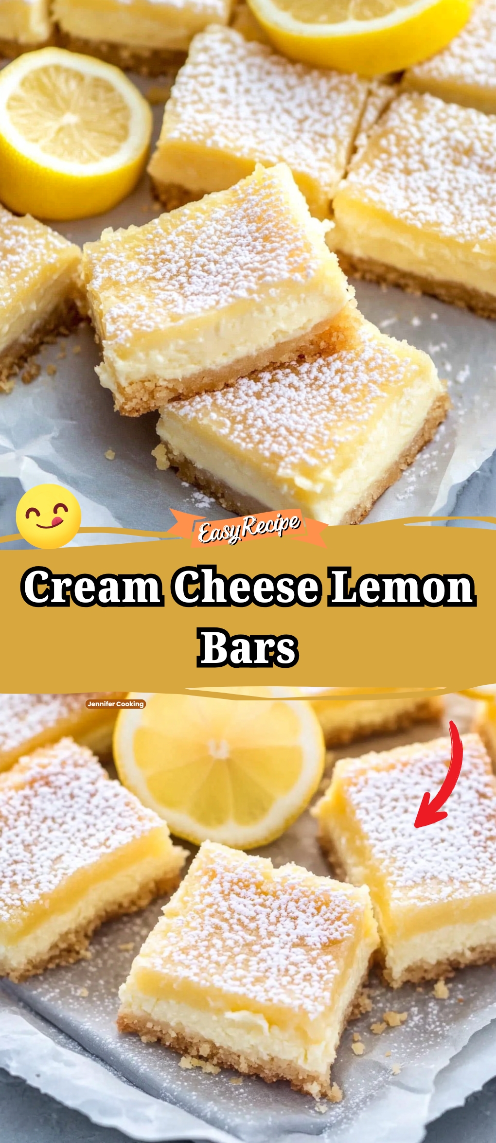 Cream Cheese Lemon Bars