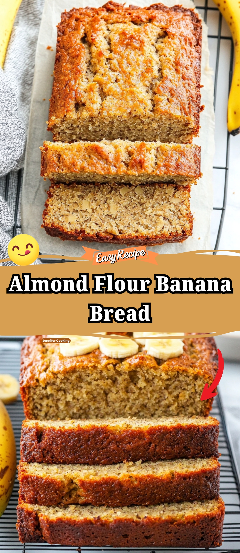 Almond Flour Banana Bread