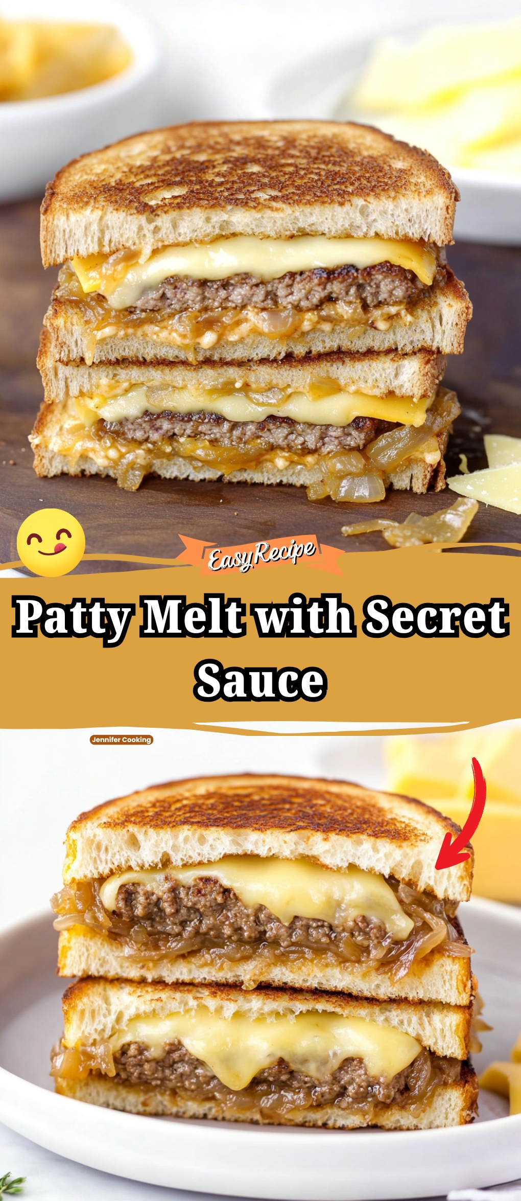 Patty Melt with Secret Sauce