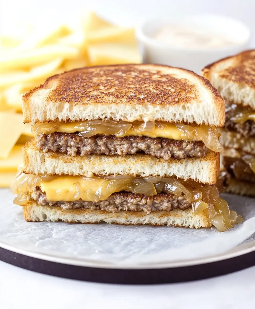 Patty Melt with Secret Sauce