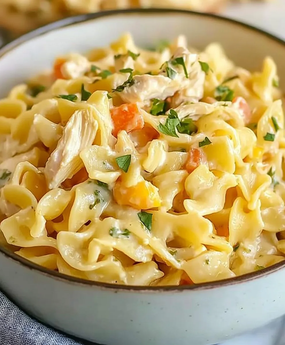 Chicken Pot Pie Pasta Recipe