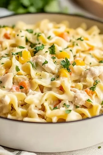 Chicken Pot Pie Pasta Recipe
