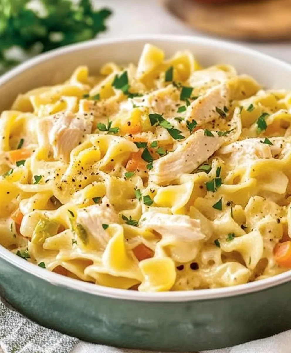 Chicken Pot Pie Pasta Recipe