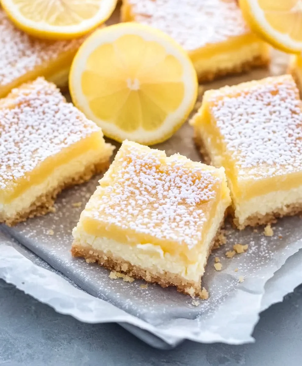 Cream Cheese Lemon Bars