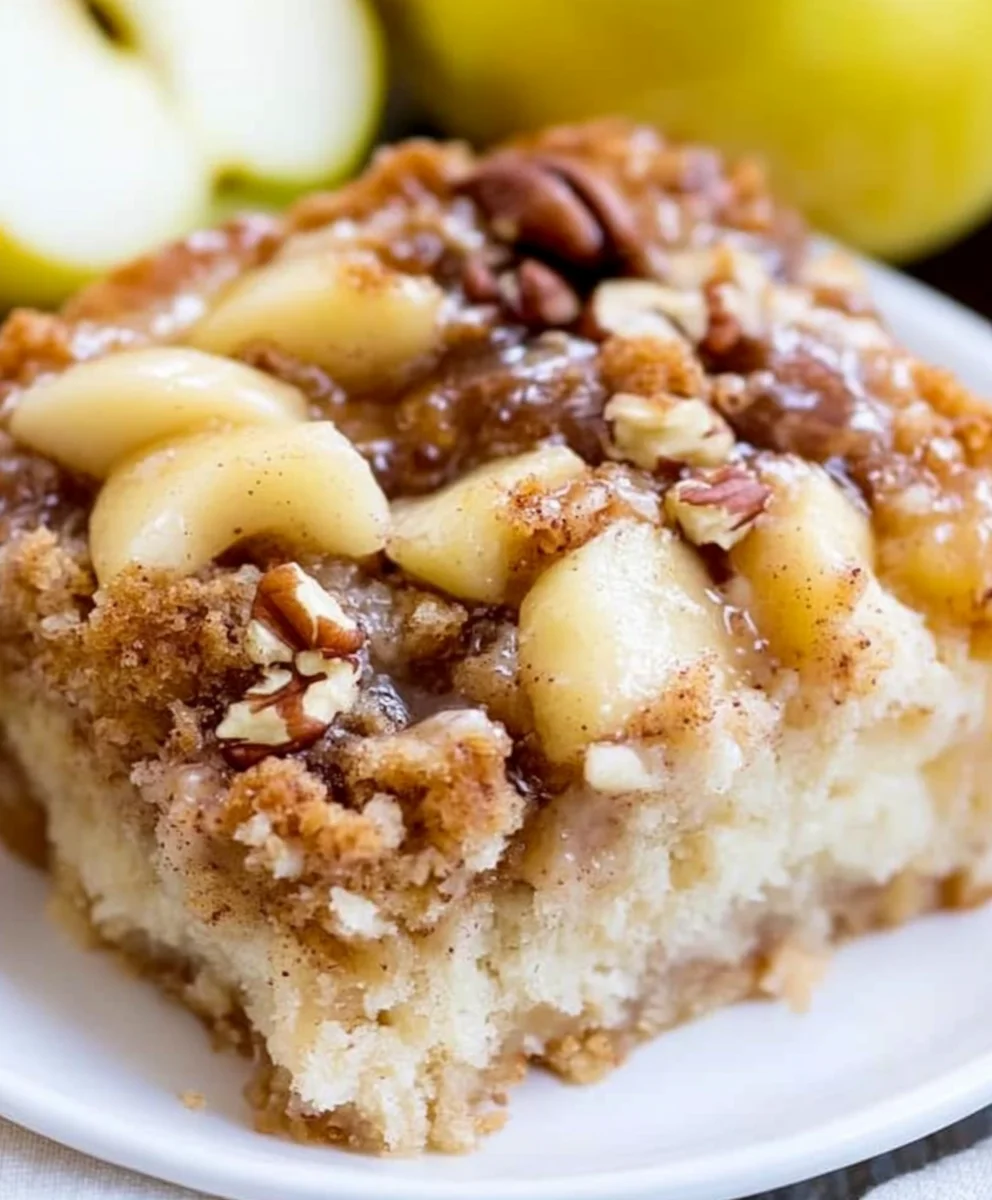 Apple Crisp Coffee Cake