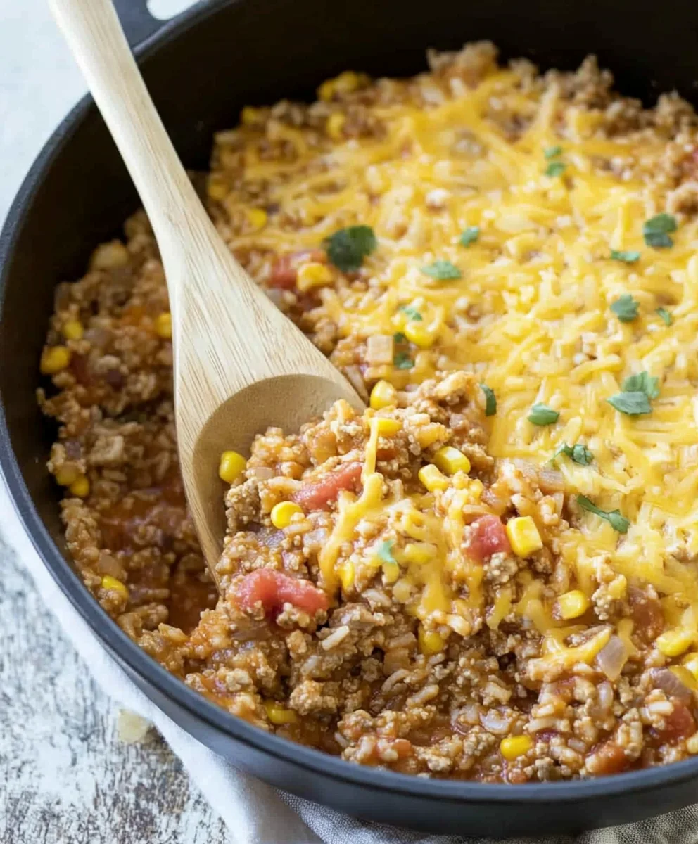 One Pot Mexican Rice Casserole