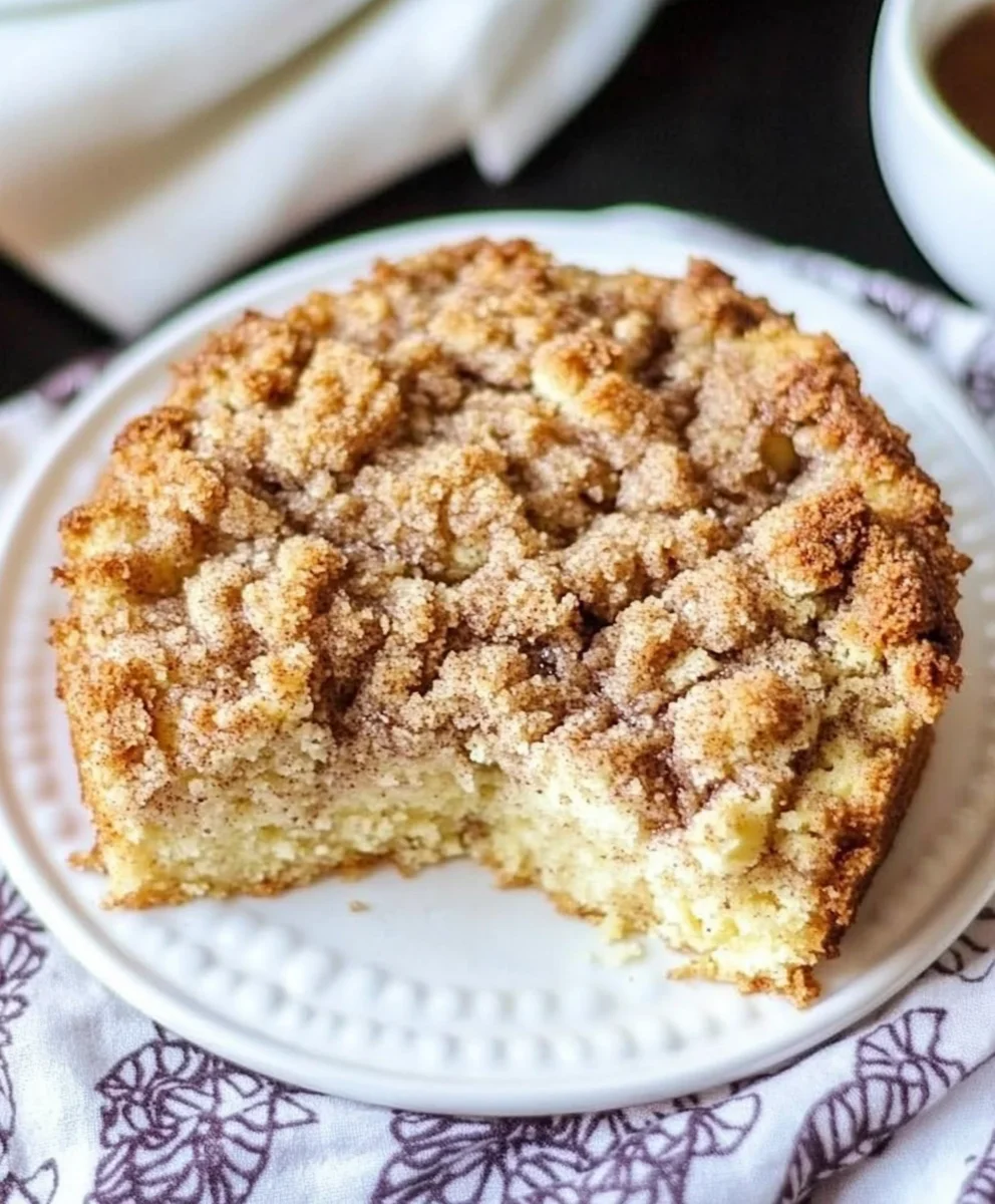Cinnamon Coffee Cake with Streusel Crumb Topping