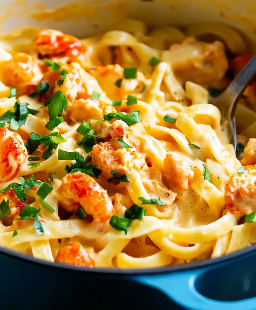 Crawfish Fettuccine